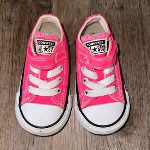 Pink Converse All Star Sneakers